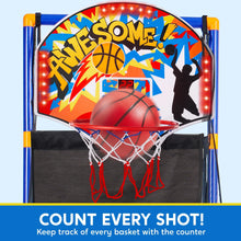 Joyfy LED Scoring Arcade Basketball Game With 4 Balls