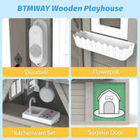 Kids Outdoor Playhouse