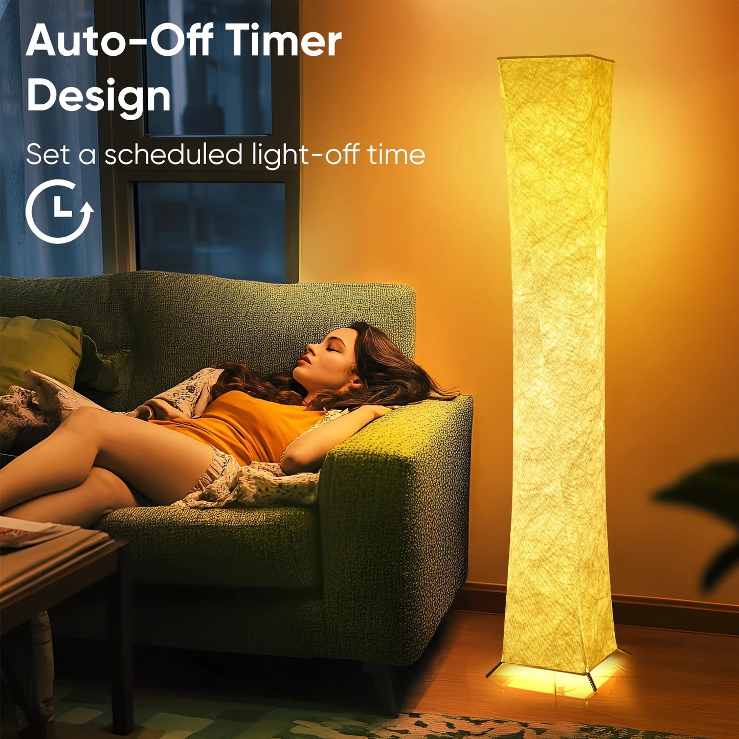 Soft Light Floor Lamp for Living Room Bedroom