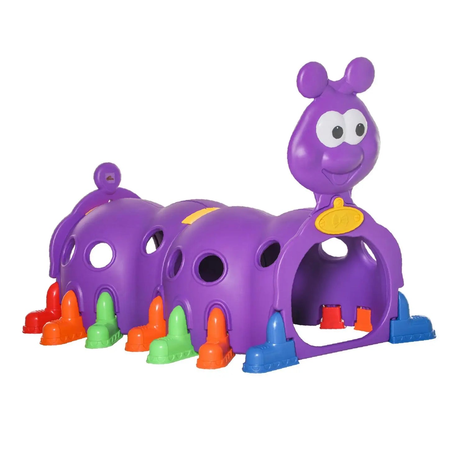 Jumbo Kids Tunnel Slide Indoor Outdoor Climbing Structure Playhouse for Preschool Home Playground Activities