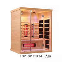 Solid Wood Home Sauna and Steam Room
