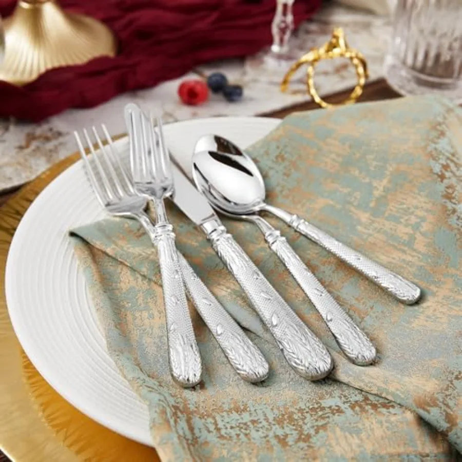 Yao Hui Huang Premium Versailles 20-Piece Flatware Set For 4