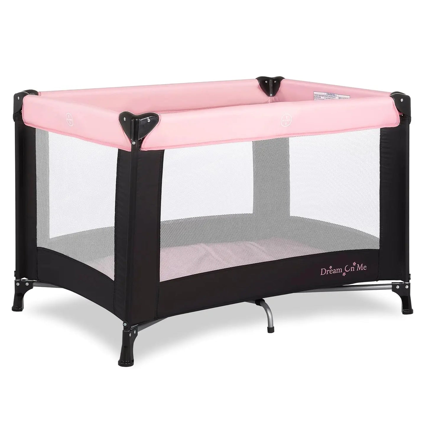 Portable Baby Travel Playard With Mesh Sides And Mattress Pad