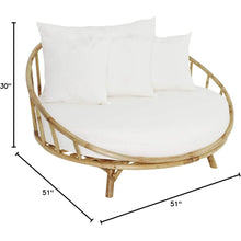 Elegant grey daybed sofa with wooden frame design