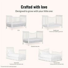 Violet 7-In-1 Convertible Life Style Crib In White, Greenguard Gold Certified, 4 Mattress Height Settings, Made Of Sustainable
