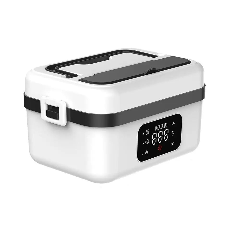Wireless Insulated Lunch Box 1L Stainless Steel Warmer 60W 8000mAh