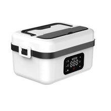 Wireless Insulated Lunch Box 1L Stainless Steel Warmer 60W 8000mAh