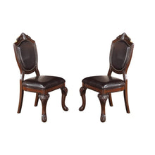 Classic 5 Piece Dining Set With Round Table And Chairs