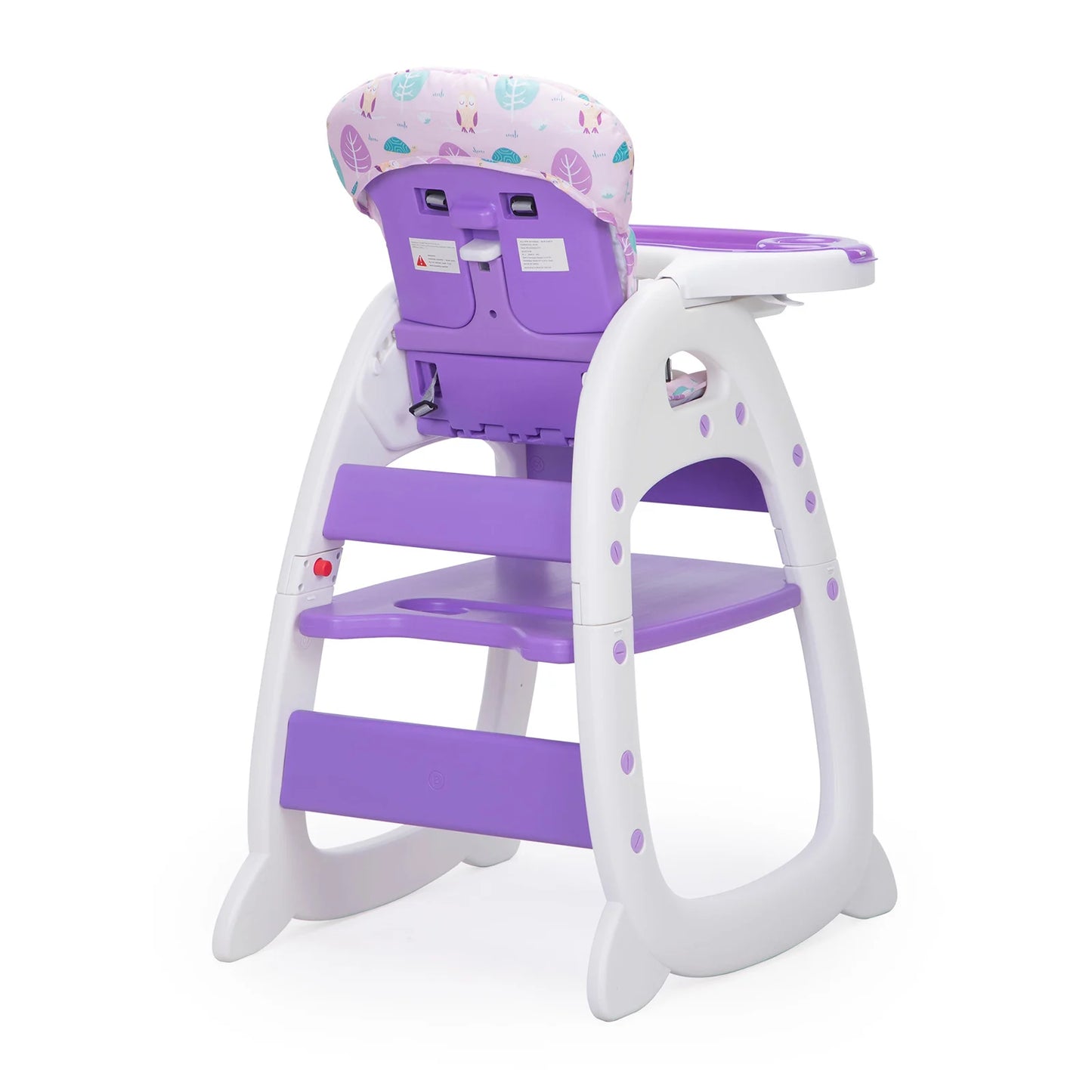 Convertible High Chair And Table Set Babies Toddlers Feeding Tray