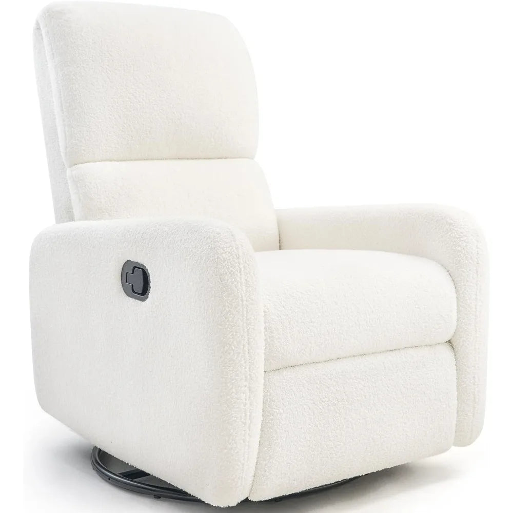 Swivel Glider Rocking Recliner Chair 4 In 1 For Adults