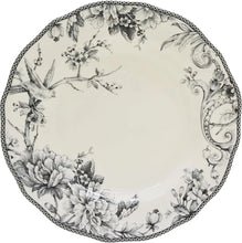 BestsellerAdelaide Moss 16-Piece Porcelain Dinnerware Set – Service for 4, Plates, Bowls & Mugs, Hand-Applied Decal, Microwave &