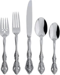 20 Piece Fine Flatware Set Service For 4 Heavyweight 18 10 Stainless