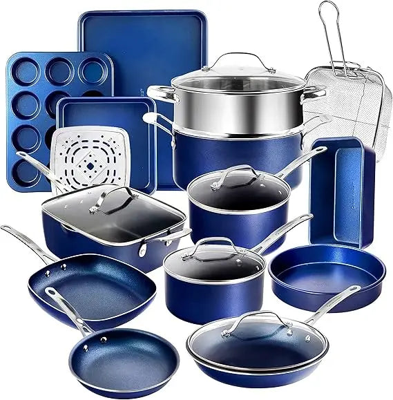 Granitestone Nonstick Cookware Set With Pots And Pans Collection