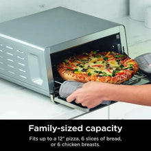 Ninja Air Fryer Toaster Oven Combo   8-in-1 Functionality   Flip Up & Away for Storage Space   Air Fry Basket, Sheet Pan
