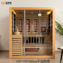 Solid Wood Home Sauna and Steam Room