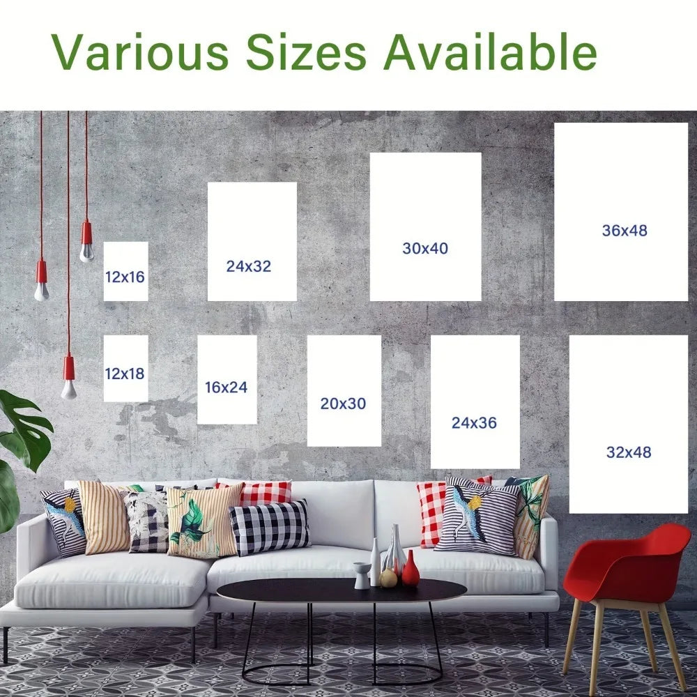 solid wood frame for interior decoration