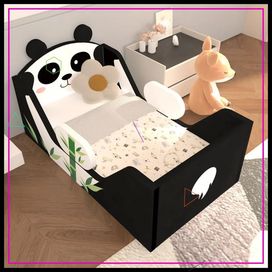 Toddler Bed With FoamFilled SafetyBoard For Ages 2 To 7
