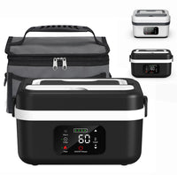 Wireless Insulated Lunch Box 1L Stainless Steel Warmer 60W 8000mAh