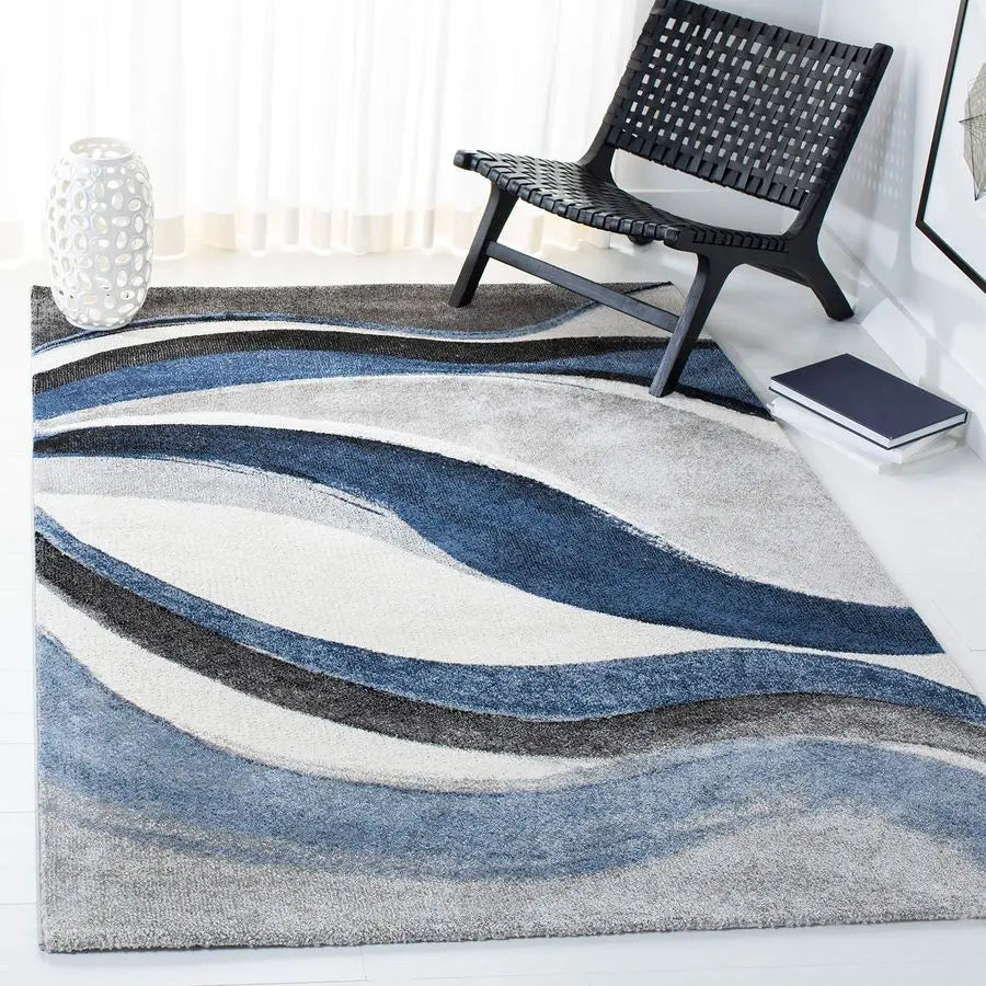 Mid Century Modern Accent Rug Stain Resistant NonShedding Easy Care