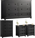 Bedroom Dresser and Nightstand Sets 4 Piece,18