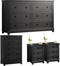 Bedroom Dresser and Nightstand Sets 4 Piece,18