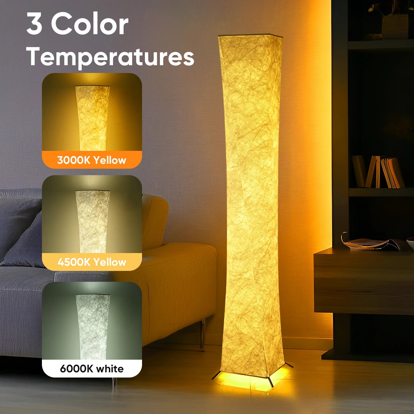 Soft Light Floor Lamp for Living Room Bedroom