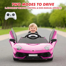 HiMISS Kids Ride On Car With Remote Control 12V Battery