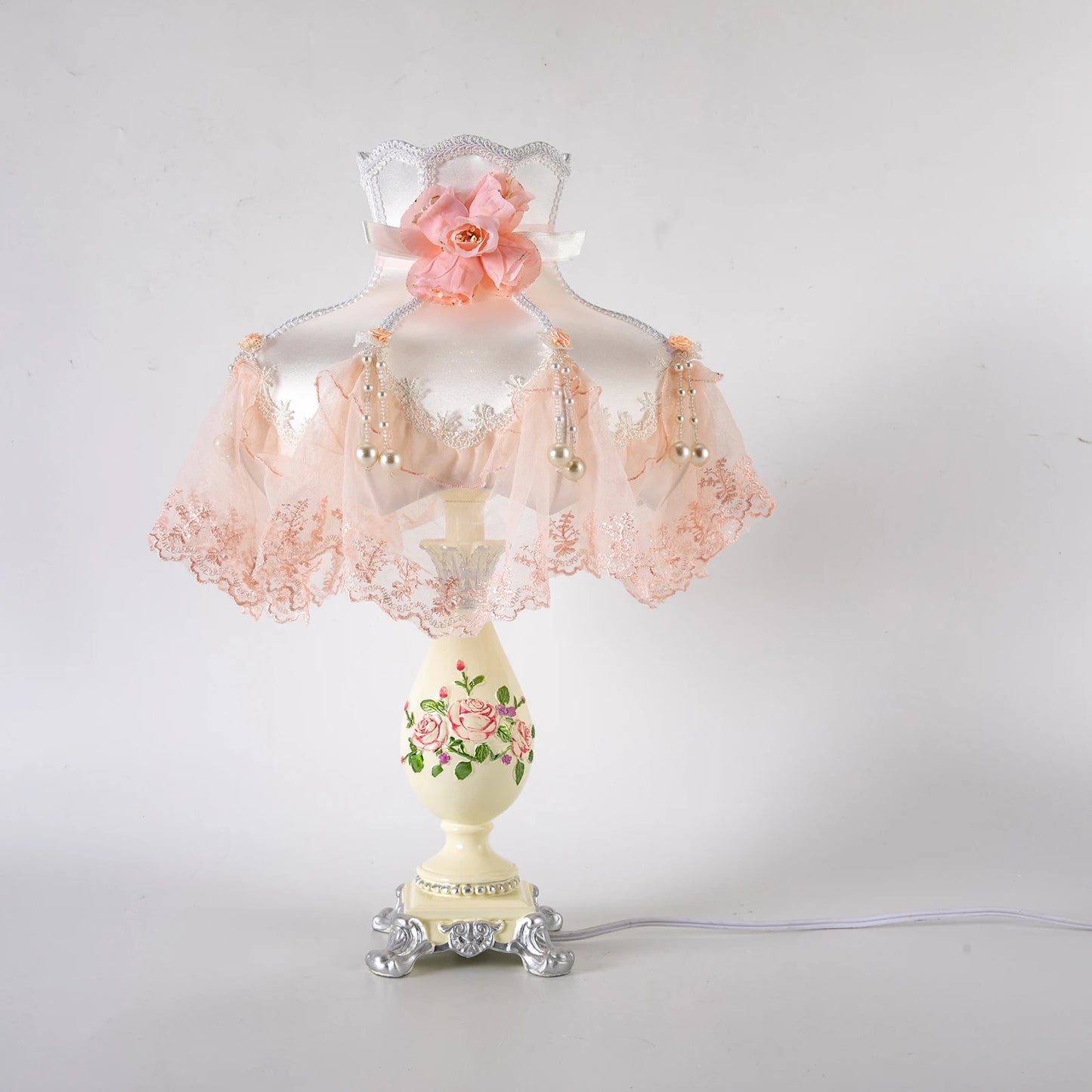 Princess Style Led Table Lamp For Romantic Bedroom Decor