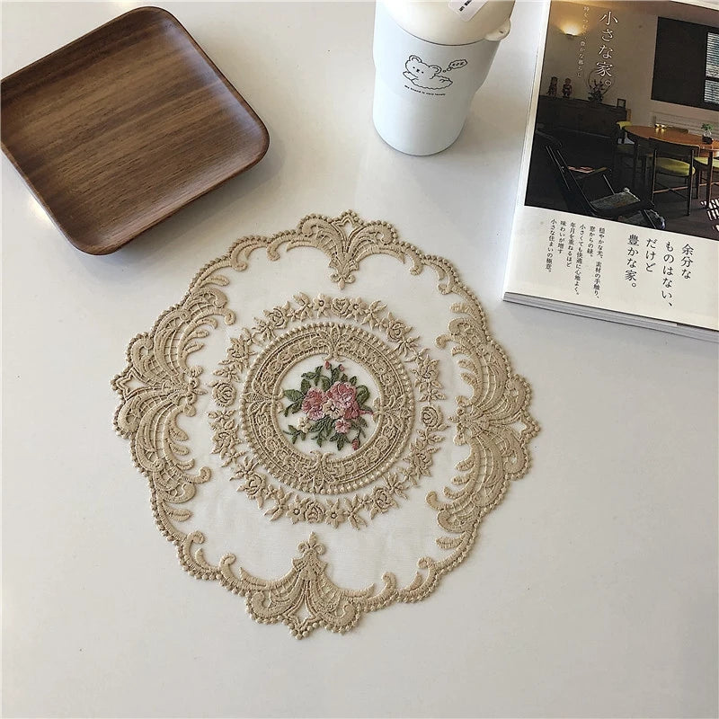 Vintage Lace Placemat Table for Home