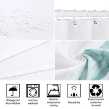 Cute Pig Bath Curtain For Kids Cartoon Animals Polyester