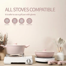 Iosn Nonstick Detachable Handle Cookware Set Induction Cooking