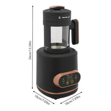 Electric Coffee Bean Roaster Machine 1500W Air Coffee Roaster with Adjustable Temperature and Timer 3 Gears Fan Speed and LED D