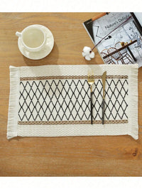 1/4/8pcs Linen Placemats