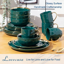 DinnerWare set designed with a stylish finish to complement contemporary dining spaces.