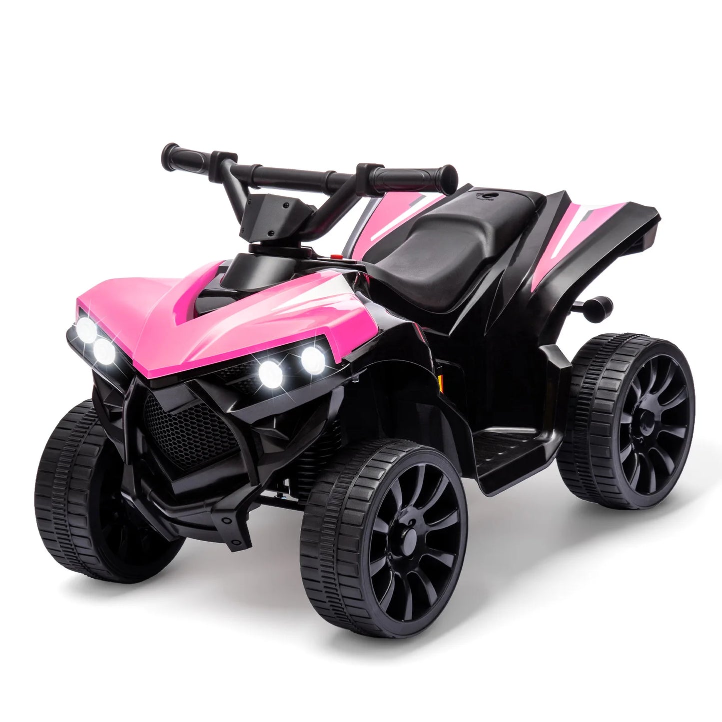 HiMISS SixVolt Ride On Quad ATV for Kids Push Button