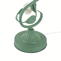 Modern Bedside Stained Glass Flower Lamp for Bedroom