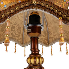 Bymaocar European Table Lamp With Push Button Switch