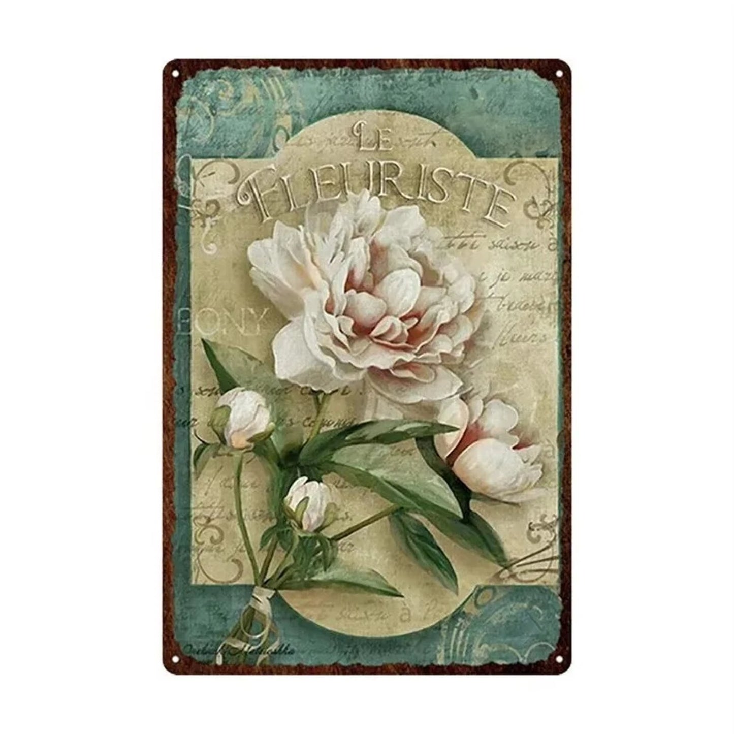  Flowers Metal for Home Garden