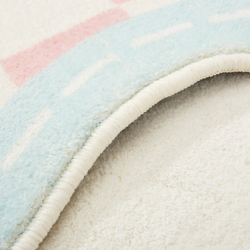 Flower Pattern Bedroom Decor Dopamine Carpet Thick Plush Carpets for Living Room Fluffy Soft Bedside Floor Mat Home Washable Rug