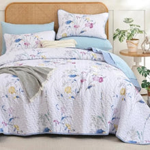 quilt set- florals bedding set pillow case