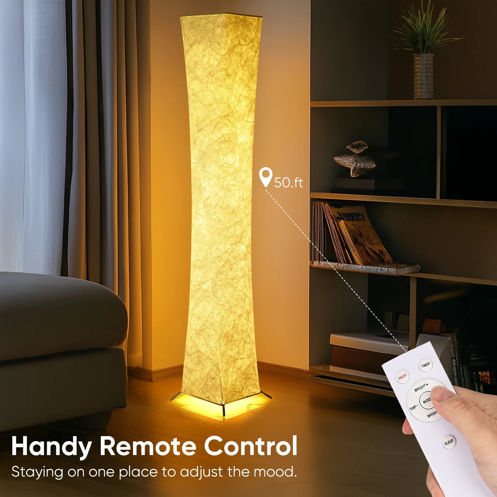 Soft Light Floor Lamp for Living Room Bedroom
