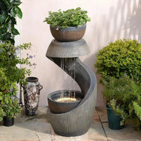 Weather-resistant outdoor lighting system for patios and gardens