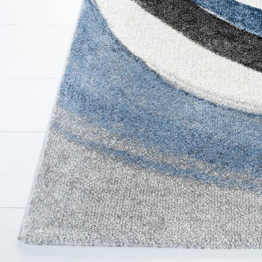 Mid Century Modern Accent Rug Stain Resistant NonShedding Easy Care