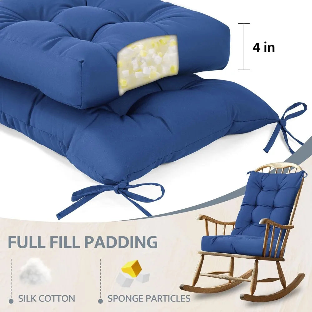 High-density foam seat cushions for home and work