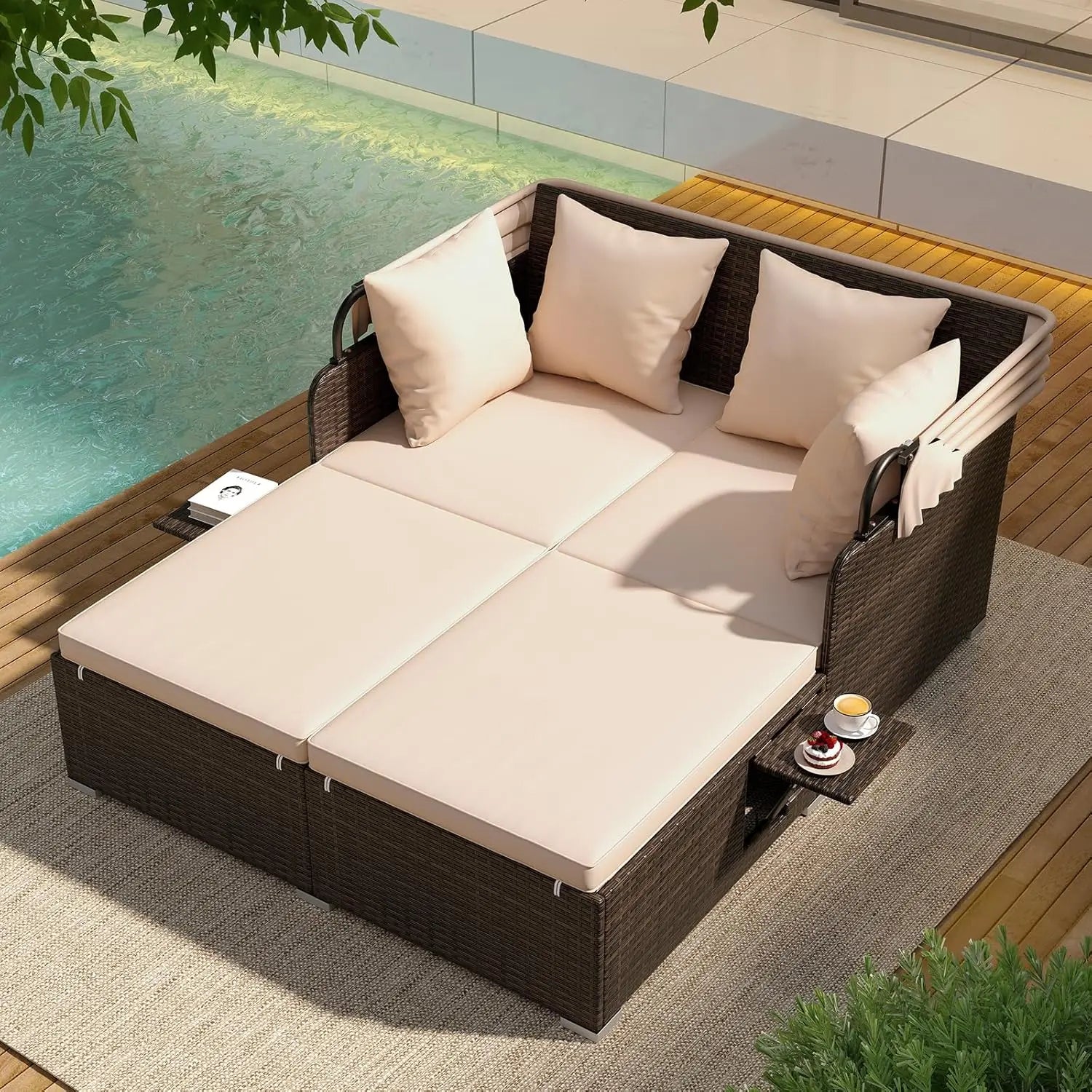 Durable outdoor garden furniture for garden and terrace areas