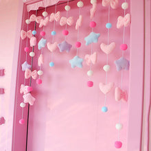 Bow Curtain Partition Door Window Decor For Dorm Rooms