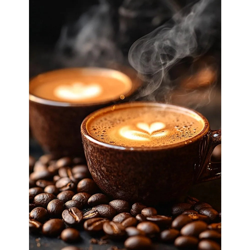 XMSJ Fully Automatic Espresso Machine One Touch Cappuccino Latte Americano