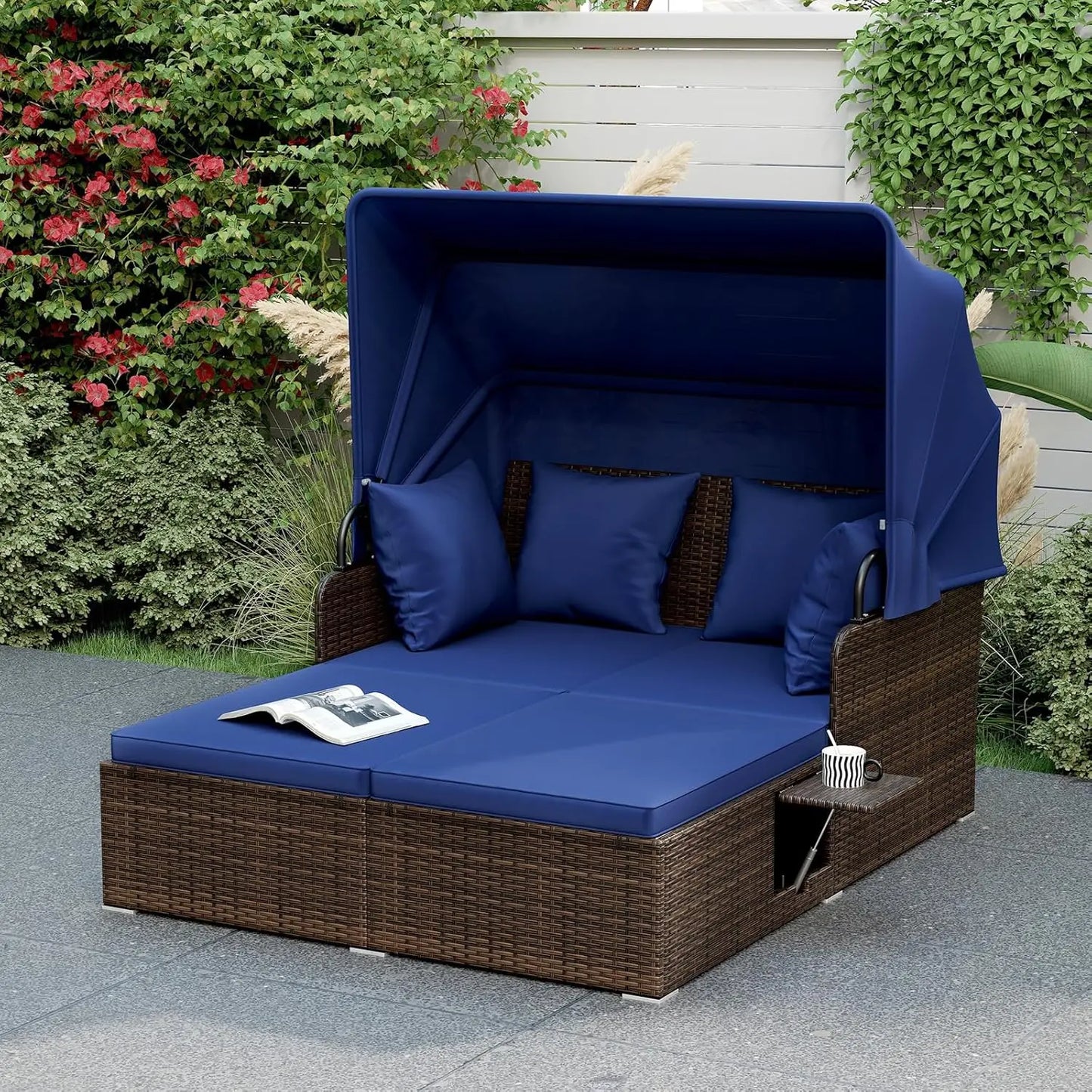 Garden Furniture  Sets for Garden & Backyard deep blue type