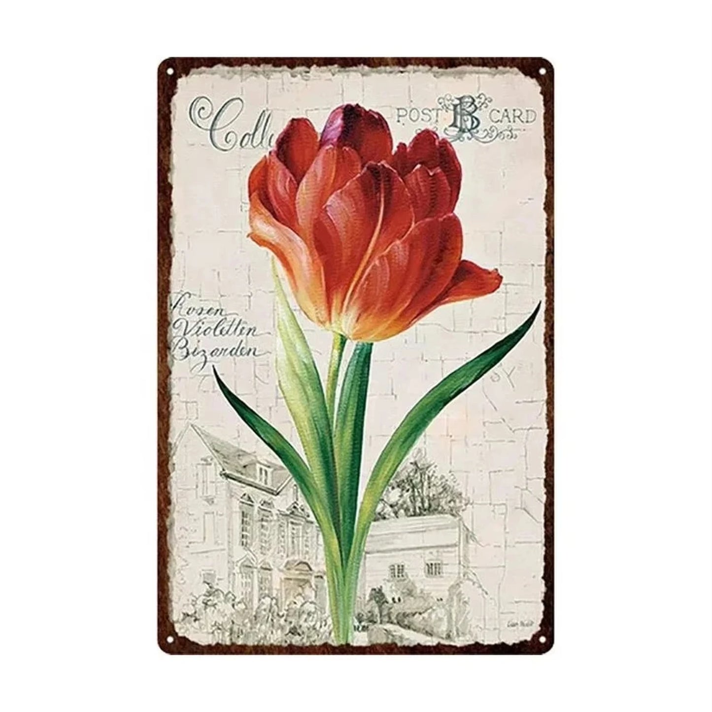  Flowers Metal for Home Garden