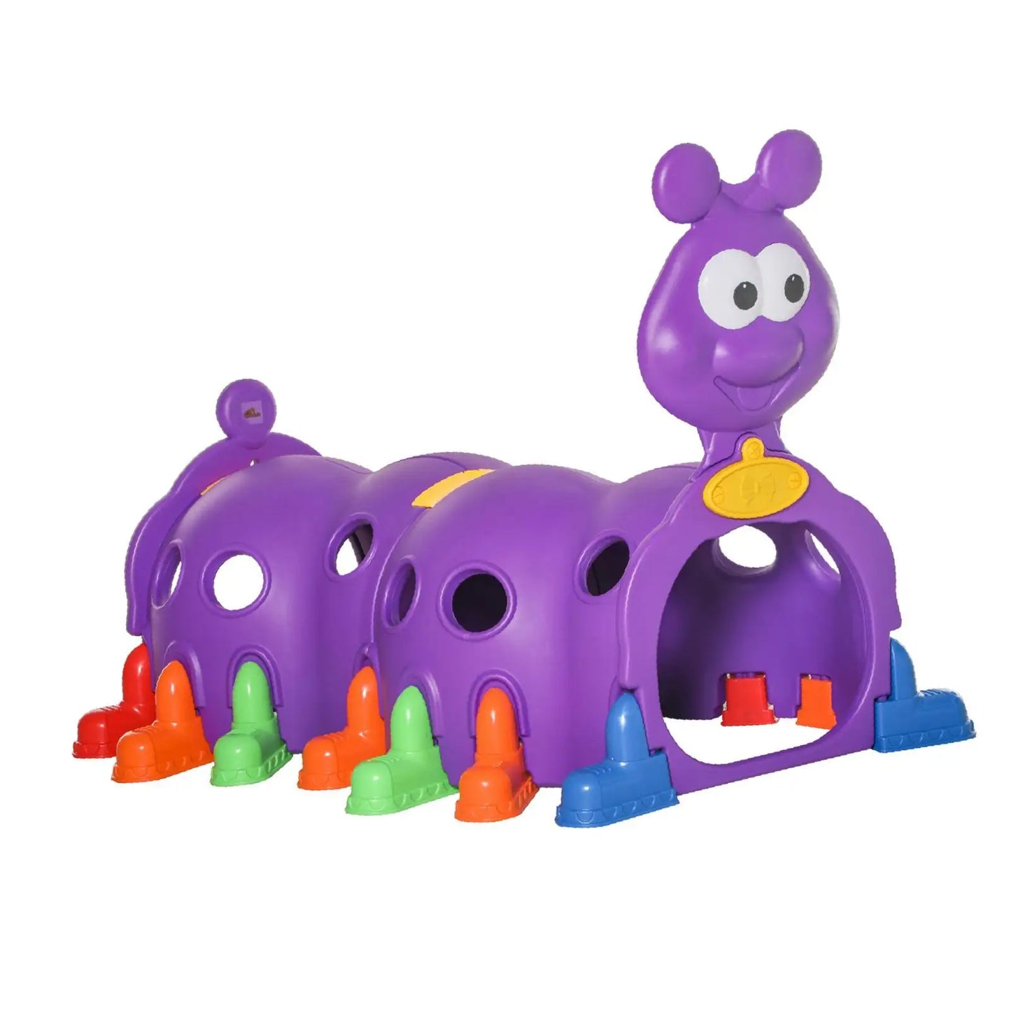 Jumbo Kids Tunnel Slide Indoor Outdoor Climbing Structure Playhouse for Preschool Home Playground Activities